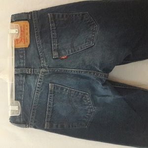 LEVI'S Jeans 514 Regular Size 8 Boys  Slim Straight W24 X L 22 Blue Denim